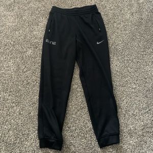 Black Nike joggers